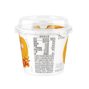 卡士（CLASSY.KISS）黄桃沙棘果粒鲜酪乳100g*6杯 低温酸奶 风味发酵乳 /水饮冲调 /低温奶 /低温酸奶 商品图6