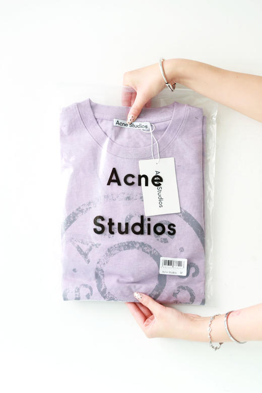 紫霞仙子tee，做旧复古长袖。假两件圆领正肩破洞字母上衣E041660 商品图14