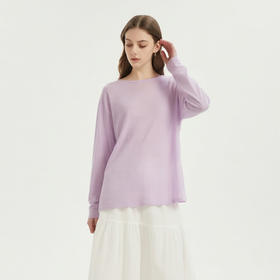 【2件9折】【Petit Bari】Petit Bari垂坠感莱赛尔亚麻开衩罩衫遮阳上衣