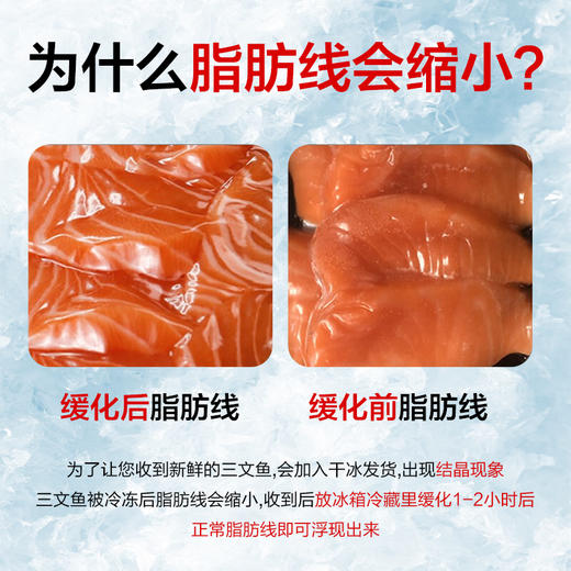 【顺丰包邮】挪威深海三文鱼 200g*2盒 美味新鲜 挪威进口大西洋鲑鱼 全程冷链冰鲜特快发货 商品图5