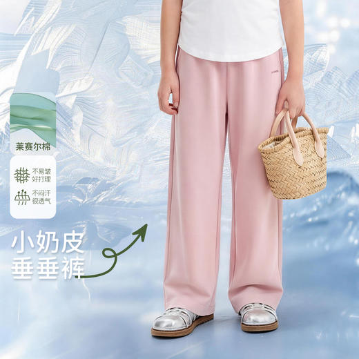 男女童针织单裤夏季新款安奈儿童装EM626825 商品图0