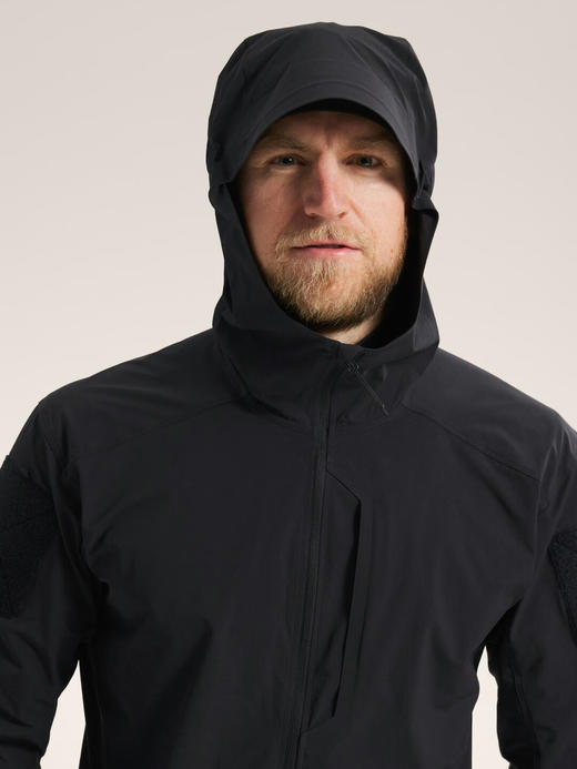 LeWalk军茑GAMMA SL ANORAK 半拉链连帽软壳衣军版防晒外套防泼水 商品图4