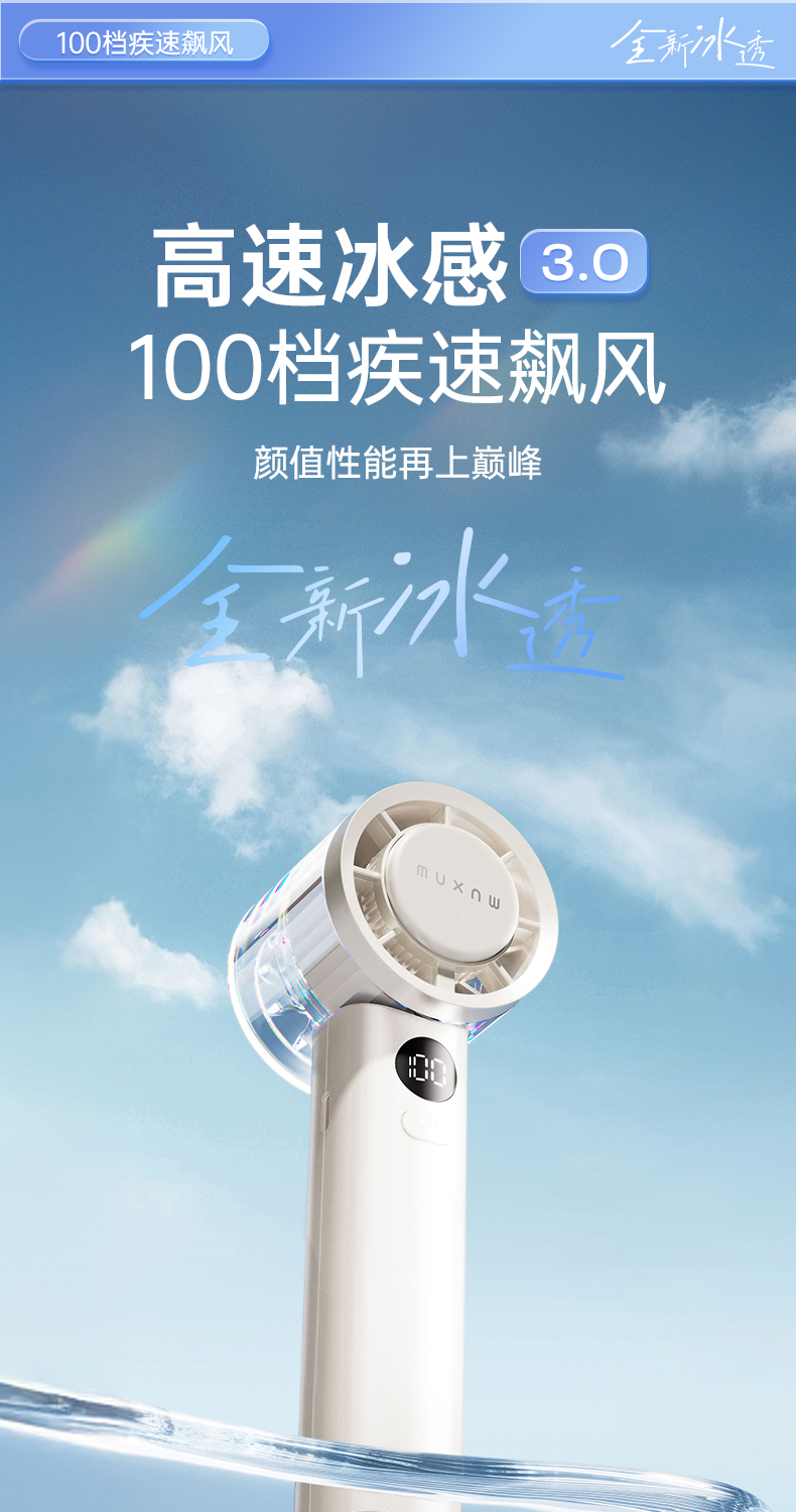 Portable Mini Fan 82 - USB Rechargeable