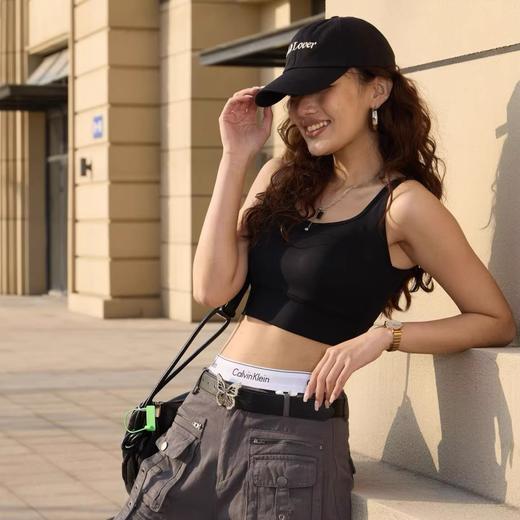 一体式固定胸垫跑步健身背心文胸 商品图4