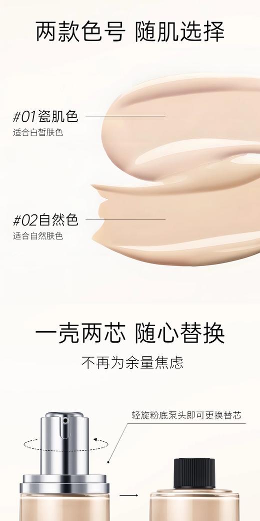 蜜卡佛精粹持妆粉底液 瓷肌色 自然色 商品图2