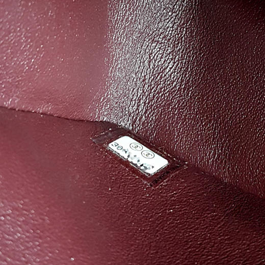 【95新】CHANEL香奈儿CF系列A01112 Y01295 94305中号黑金羊皮CF链条包单肩斜挎包女士130426AK29 商品图9