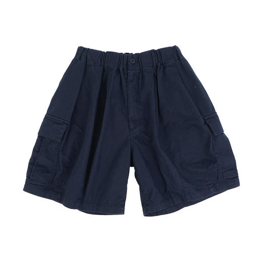 is-ness Herringbone 6-Pocket Shorts 水洗加工宽松工装短裤 商品图4