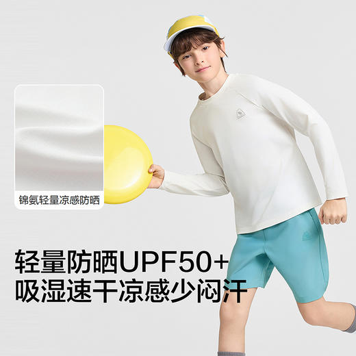 【商场同款】巴拉巴拉童装儿童长袖t恤男女童2026新款夏凉感防晒 商品图3