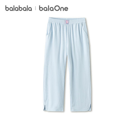 【balaOne】巴拉巴拉童装儿童裤子女童长裤夏2026新款宽松阔腿裤 商品图4