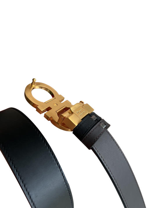 牛皮双面腰带皮带he 商品图1