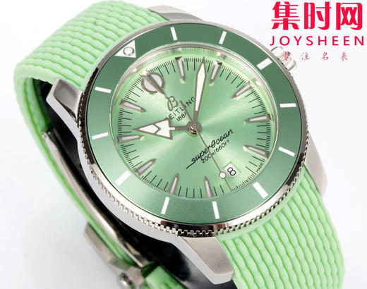 BLS百年灵 超级海洋文化系列 男士腕表 表径42mm 胶带款 商品图3