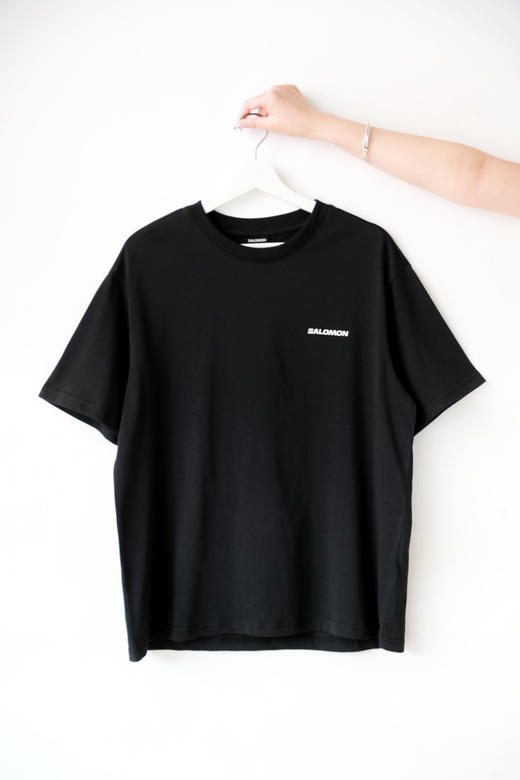 背后山系印花tee，户外工装风格。情侣大印花圆领纯色t恤E041686 商品图11