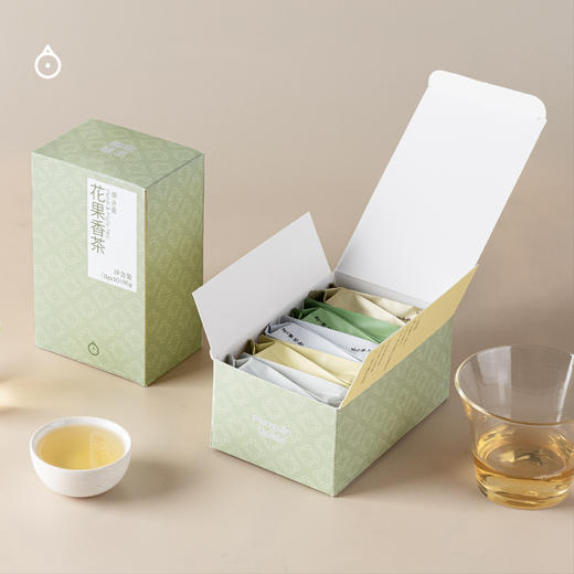 企鹅吃喝|福建花果香原叶茶 时令鲜花鲜果窨制乌龙茶绿茶 5种风味 佛手柑/柚子花/栀子花/桂花/茉莉龙珠 商品图1