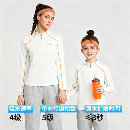 乐人家族亲子款户外抽湿衣|快速导汗蒸发，运动不粘身，户外必备 商品图3