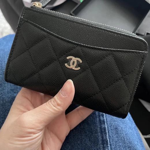 重磅渠道 鱼子酱拉链卡包 意大利进口皮 顶级好物 男女同款卡包 商品图1