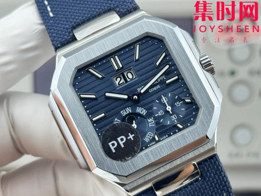 PP+百达翡丽重磅推出新系列CUBITUS 5822-001方形鹦鹉螺 男士腕表 商品图3