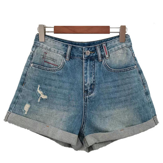 麦寻牛仔蓝短裤KSAFS19A 商品图0