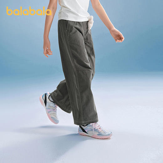 【商场同款】巴拉巴拉女童休闲裤儿童裤子2026夏薄款大童长裤凉感 商品图2