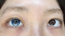 mimipark 日抛 觉色系列 蓝屿永夜 直径14.5mm 着色14.5mm （十片装）