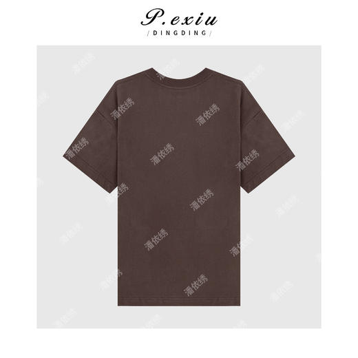 04-3潘依绣丁丁宠粉100%棉宽松舒适百搭圆领短袖T恤 G9058 商品图1