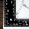 【天然正品】A货翡翠AU750白金镶天然细腻白色冰种六边形翡翠吊坠项链20.4*9.0*4.5MM（皆取最大值）030425AH58 商品缩略图2