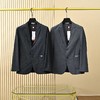法国e鱼男士2026春夏季男士双色薄款泡泡纱商务防晒休闲西服 商品缩略图0