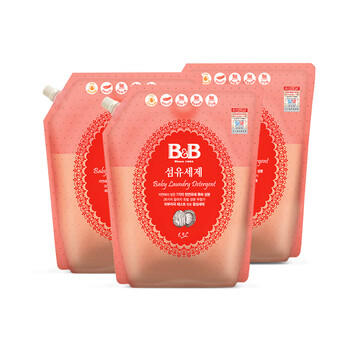 保宁（B&B）婴儿洗衣液宝宝儿童专用内衣裤洗衣液温和植萃【7.8斤组合装】 商品图2