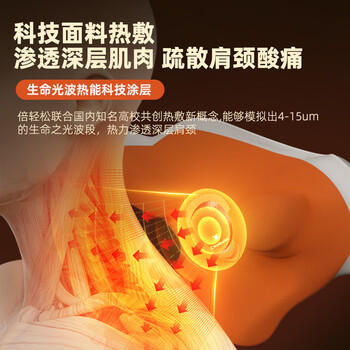 倍轻松（breo）N6mini【金推手】颈椎按摩仪器按摩披肩肩颈按摩仪器斜方肌腿腰颈部 生日礼物送妈妈老婆男女朋友 /家用电器 /个护健康 /按摩器 商品图7