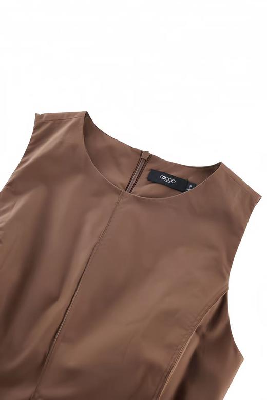 G2000女装SS26商场新款纯棉优雅无袖连衣裙61233046 商品图3