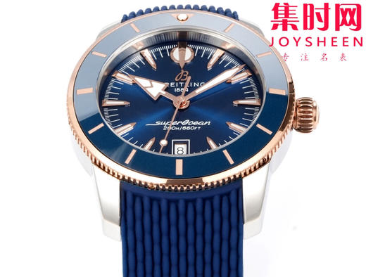 BLS百年灵 超级海洋文化系列 男士腕表 表径42mm 胶带款 商品图2