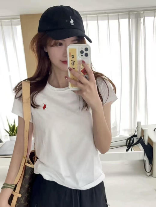 少量 订单余！ 拉夫经典刺绣logo短袖体恤！ 商品图7