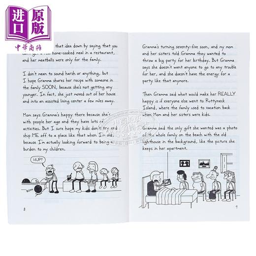 预售 【中商原版】小屁孩日记19 英版 平装 Diary of a Wimpy Kid 19 Hot Mess 英文原版进口 英语章节桥梁书 章节故事书小初文学 商品图2