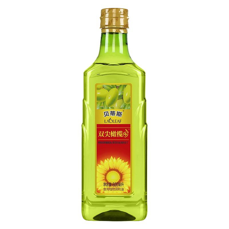 贝蒂斯双尖橄榄+葵花油600ml