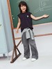 8楼摩安珂儿童little MO&Co.26年夏季新款三三同款active系列|速干环保蓝标休闲运动长裤KBF2PAT015【吊牌价：429 元 ，活动价：386元】 商品缩略图0