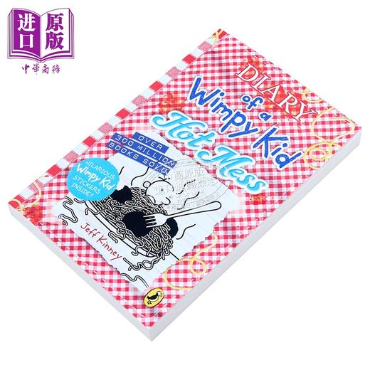 预售 【中商原版】小屁孩日记19 英版 平装 Diary of a Wimpy Kid 19 Hot Mess 英文原版进口 英语章节桥梁书 章节故事书小初文学 商品图1