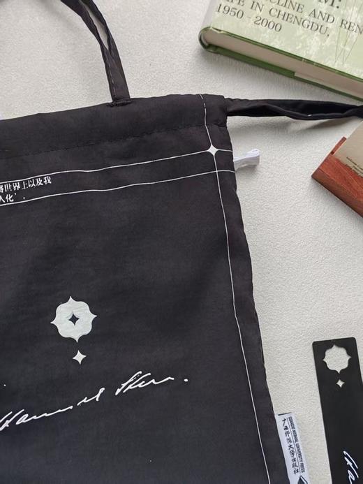 汉娜·阿伦特“黑暗中的启明”护书袋【两色可选：黑/白】 阅见文创 礼物 送礼 阅读搭子 商品图8