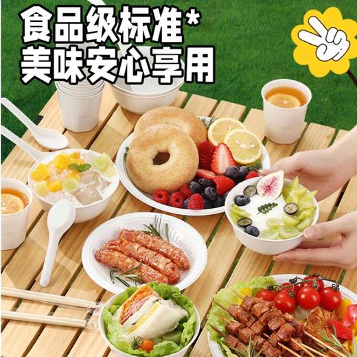 美丽雅一次性稻欢餐具套装 商品图6