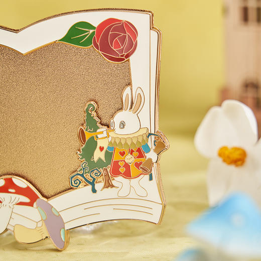 大英博物馆 爱丽丝漫游奇境系列 怀表兔下午茶可拆分冰箱贴/相框冰箱贴 商品图10