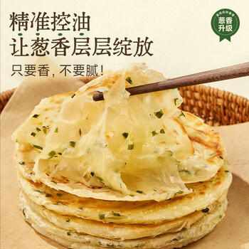 小黄象黄油手抓饼1000g+黄油葱油饼500g儿童早餐速食 商品图2