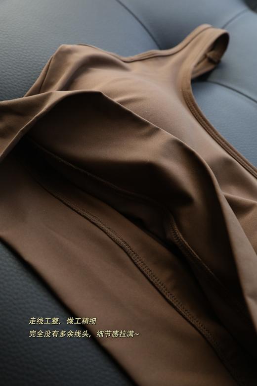 一体式固定胸垫跑步健身背心文胸 商品图10