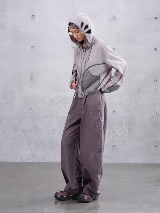 半圆/C65810345/轻户外解构拼接连帽短外套 商品图1