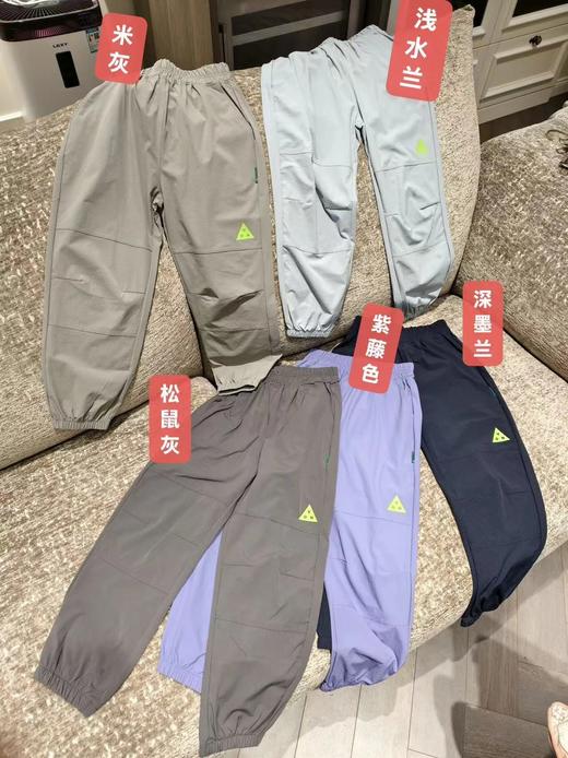 儿童山系撞色条纹T恤/山系户外防泼水登山裤  26Y04079- 商品图9