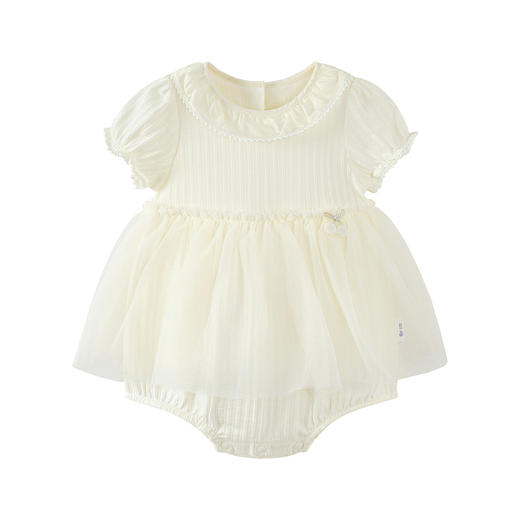 迷你巴拉巴拉婴儿连体衣柔软亲肤甜美可爱网纱宝宝裙子26夏新品 商品图5