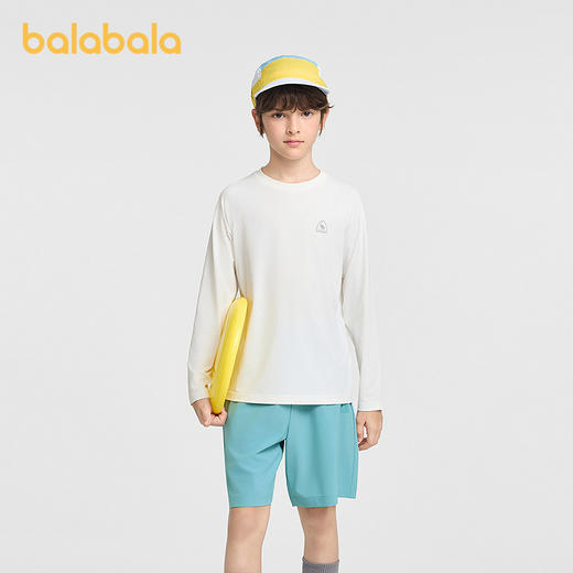 【商场同款】巴拉巴拉童装儿童长袖t恤男女童2026新款夏凉感防晒 商品图2