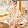 【69元1套】纯棉舒适女士夏日卡通小狗短袖短裤套装-H2950 商品缩略图7