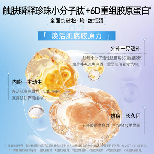 京润珍珠 珍珠重组胶原蛋白御龄修护精华霜 商品图3