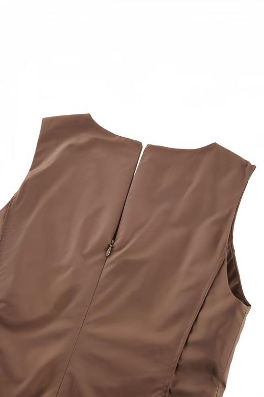 G2000女装SS26商场新款纯棉优雅无袖连衣裙61233046 商品图4