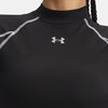 安德玛 UA女子 HeatGear 速干健身训练运动紧身短袖T恤-6014710-008 商品缩略图3