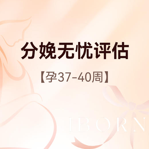 分娩无忧评估套式 商品图0