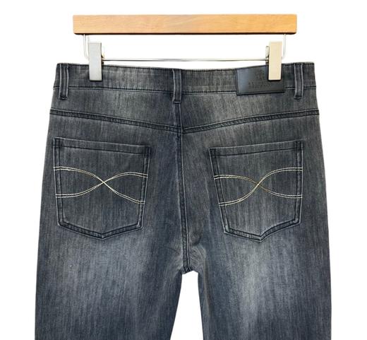 男款口袋刺绣牛仔裤长裤hu006 商品图2